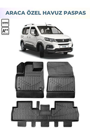  OPEL COMBO 2020 4D Havuzlu Paspas 