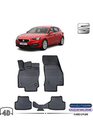  SEAT LEON MK4 OTOM. 2021   4D Havuzlu Paspas 