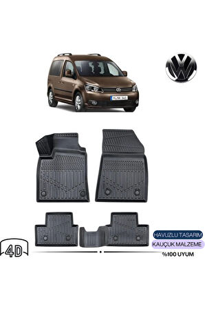  VOLKSWAGEN CADDY 2012 4D Havuzlu Paspas 