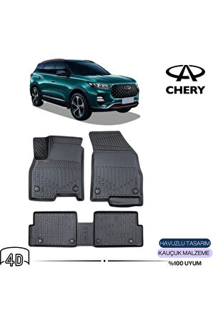  CHERY TİGGO 7 PRO 2022   4D Havuzlu Paspas 