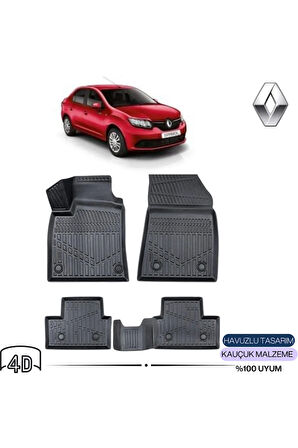  RENAULT SYMBOL 2017 4D Havuzlu Paspas 