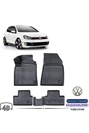  VOLKSWAGEN GOLF 6 2012 4D Havuzlu Paspas 