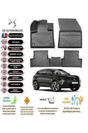 DS DS7 Crossback 2018 4D Havuzlu Paspas 