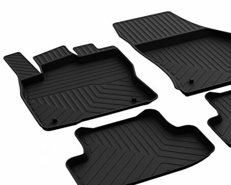 S-Dizayn VW T-Cross 4D Havuzlu Paspas 2019-2023 A+ Kalite