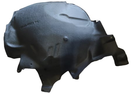 Audı A8 2004-2010 Çamurluk Davlumbazı Halı Sağ Önün Arkası 4E0821192E