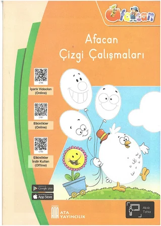 1. Sınıf (1.Dönem) Çizgi Çalışmaları-Harf Defteri-Renkli Hece Kitabı- Kılavuz Çizgili Yazı Defteri