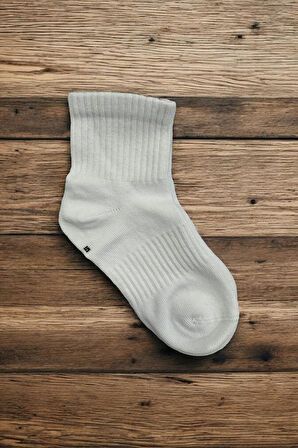 6 Çift Burun Dikişsiz Düz Tenis Çocuk Soket