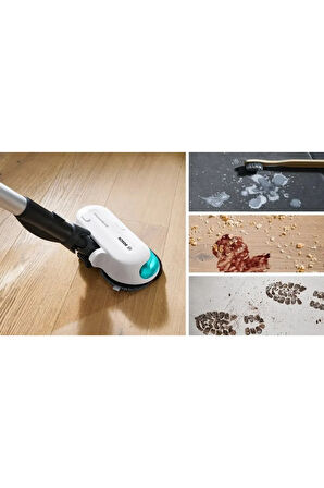 Unlimited 7 ProHygienic Aqua White I Şarjlı Dikey Süpürge I BCS71HYG1