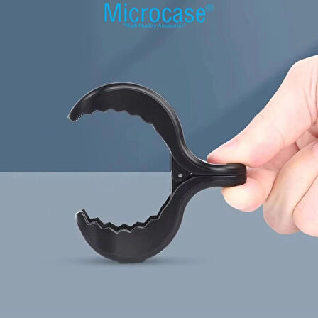 Microcase Bebek Arabası Battaniye Havlu Puset Tutucu Çok Amaçlı  Kıskaçlı Mandal - SİYAH AL4537 2 Adet