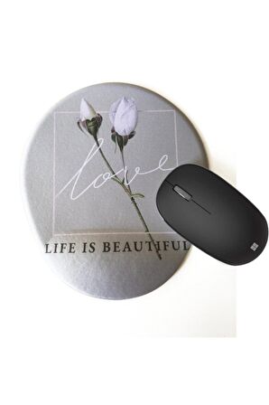 Life Is Beautıful Bilek Destekli Mouse Pad