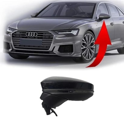 Audi A6 2019-2022 Sol Ayna Komple 8pin 4K1857409