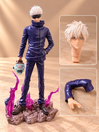 Özel Üretim Jujutsu Kaisen Satoru Gojo Anime Figür 33 Cm Hediye Seri Karakter