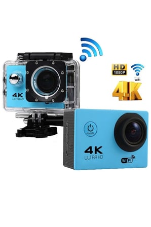 4K Wifi Aksiyon Kamera Ultra Hd 30Fps Su Geçirmez Kılıf App GoPlus CamPro Sports Action Camera