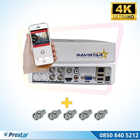 4 Kanal Ekonomik Mobil DVR Kayıt Cihazı Uzaktan İzleme Destekli Hdmi Vga Çıkılşlı