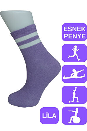 Ünisex 4 Çift Ateş Baskılı Spor Penye Pamuk 4 Mevsimlik Çorap