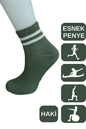 Ünisex 4 Çift Ateş Baskılı Spor Penye Pamuk 4 Mevsimlik Çorap