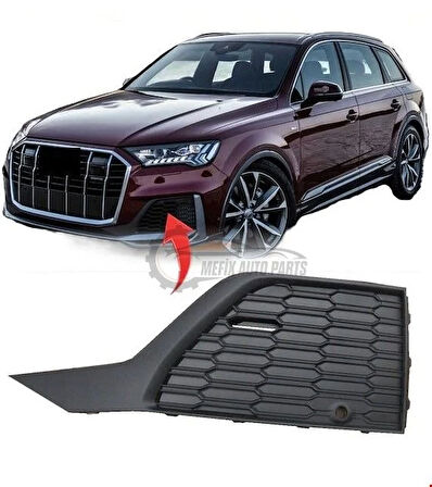 AUDİ - ÖN TAMPON IZGARASI SOL S-LİNE Q7 2020- - 4M0890681B
