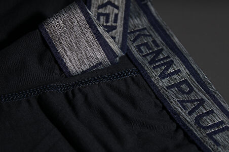 S->6XL Lacivert Düz Pamuk Lüks Boxer |Büyük Beden| Rahat Kumaş