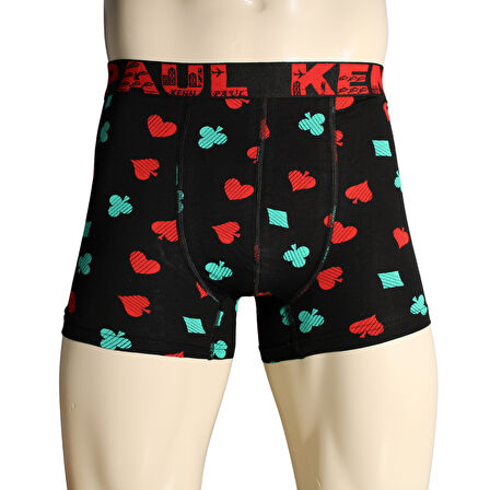 3'lü Desenli Pamuklu Lüks Boxer | Konforlu Boxer | Yumuşak