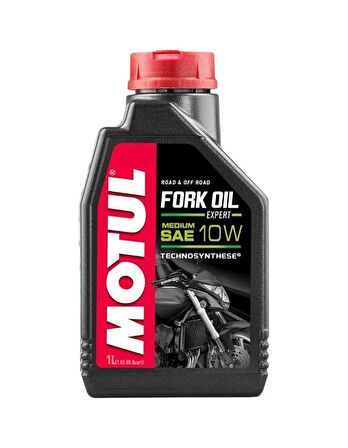 Motul Fork Oil Expert 10W Medium Motosiklet Amortisör Yağı 1 Litre