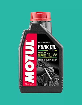 Motul Fork Oil Expert 10W Medium Motosiklet Amortisör Yağı 1 Litre