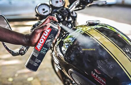 Motul E10 Parlatıcı Cila Shine & Go  Sprey 400 ml