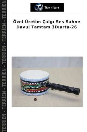 Özel Üretim Çalgı Ses Sahne Davul Tamtam 3Dıarta-26