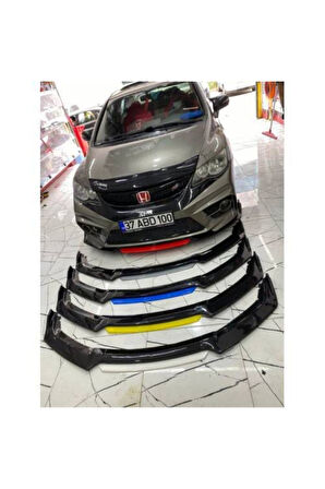 Renault Symbol 2008-2012 4 Parça Mavi Ön Ek Piano Black Lip