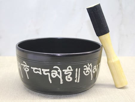 Özel Seri Sakinleştirici Ton Tarz Obje Objesi Metal Alaşım Meditasyon Çanı
