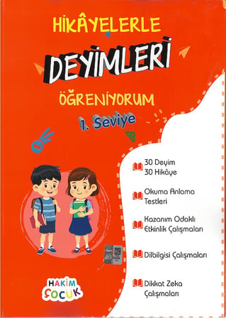 3.Sınıflar İçin Hikayelerle Deyimleri Öğreniyorum 1 ve 2 + Oku Anla Pekiştir