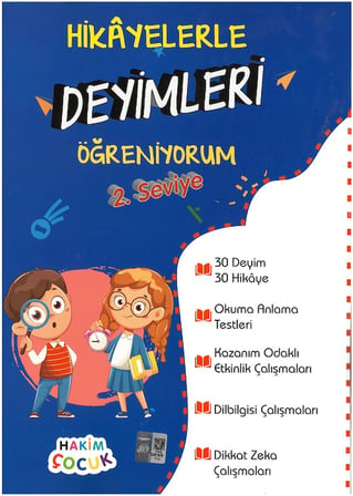3.Sınıflar İçin Hikayelerle Deyimleri Öğreniyorum 1 ve 2 + Oku Anla Pekiştir