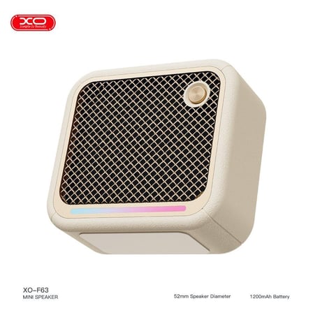 Delux Serisi Telefon Oynatıcı Müzik F63 1200 mAh Bluetooth V5.3 Kablosuz Speaker