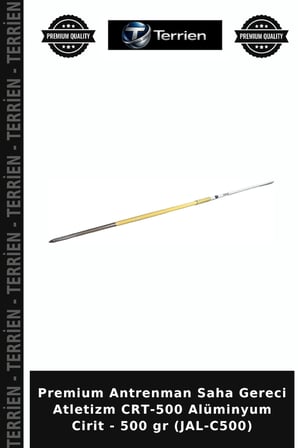 Premium Antrenman Saha Gereci Atletizm CRT-500 Alüminyum Cirit - 500 gr (JAL-C500)