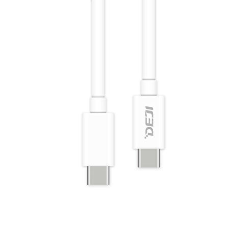 Woyax by Deji iPhone 15 / 15 Pro / 15 Pro Max / 15 Plus Uyumlu Type-c To Type-c Şarj ve Data Kablosu 1.2M