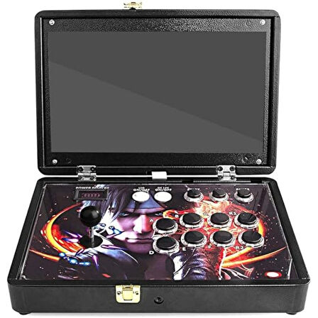 Ozmik 13000 Oyun Pandora Kutusunda 3D Plus Arcade 32GB  Konsol Makinesi, 14 inç Retro 2.KOL HEDİYE