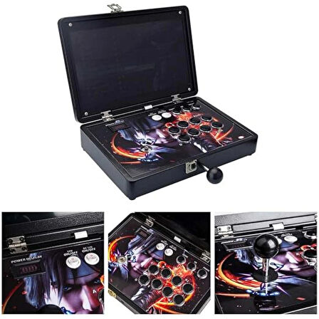 Ozmik 13000 Oyun Pandora Kutusunda 3D Plus Arcade 32GB  Konsol Makinesi, 14 inç Retro 2.KOL HEDİYE