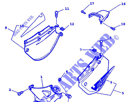 -Yamaha Bws 100 Çıkartma