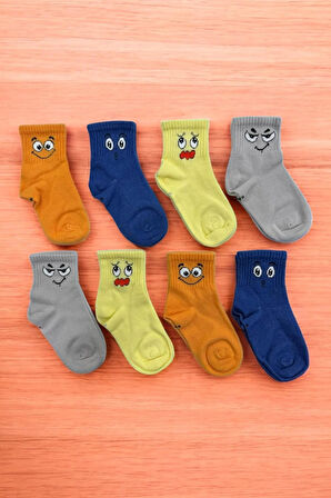 8 Çift Burun Dikişsiz Sevimli Çocuk Soket