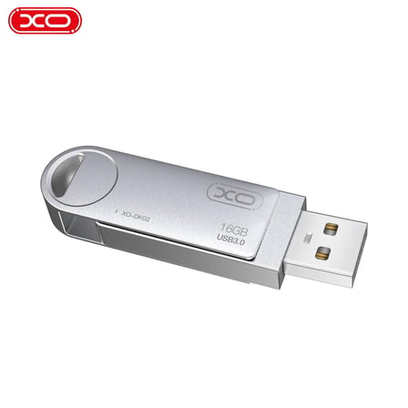Özel Seri Cep Depolama Sürücü DK02 16 GB Metal Kapaklı USB 3.0 Flash Bellek