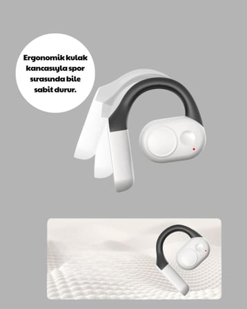 Kablosuz Bluetooth Kulaklık – Otomatik Eşleşme, Tek Tuş Kontrol, Stereo Ses