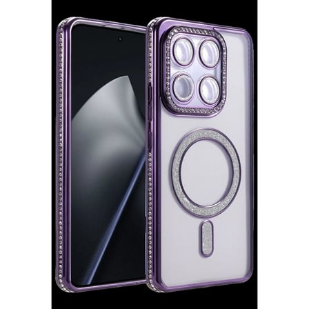Newface Xiaomi Mi 17t Pro Joke Simli Magneticsafe Kılıf - Derin Mor