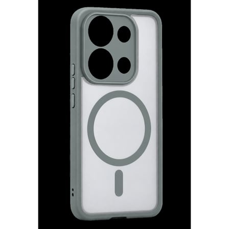 Xiaomi Redmi Note 13 Pro 4g Loji Magsafe Kapak - Gri