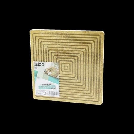 Bambu Servis Ve Sunum Tahtası 28X28 Cm (Çift Taraflı)