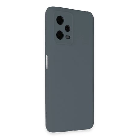 Xiaomi Redmi Note 12 Pro 5g Kılıf Nano İçi Kadife Silikon - Gri