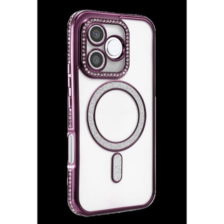 Huawei Honor 600 Lite Joke Simli Magneticsafe Kılıf - Derin Mor