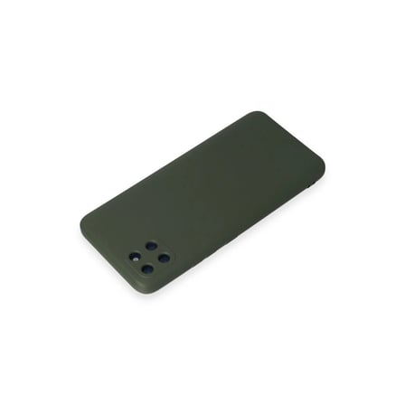Realme C11 Kılıf Nano İçi Kadife Silikon - Koyu Yeşil
