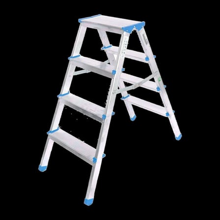 Alüminyum Çift Basamaklı Merdiven 92 cm (4+4)