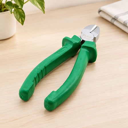 Yan Keski 160 mm Saplı Yeşil