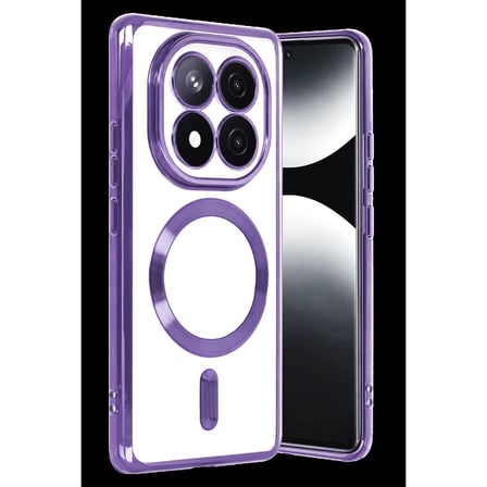 Xiaomi Redmi Note 15 Pro 4g Kross Magneticsafe Kapak - Mor