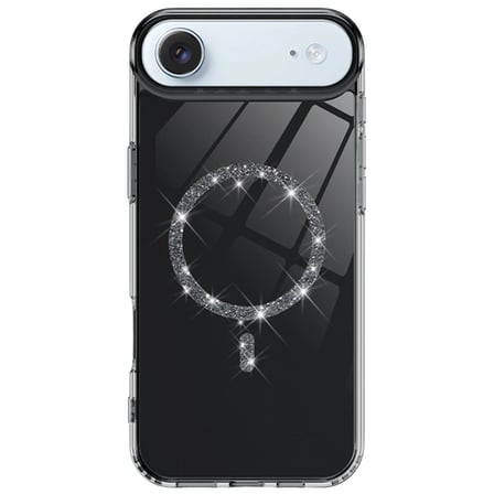 Apple İphone 17 Air Live Diamond Magsafe Kapak - Siyah